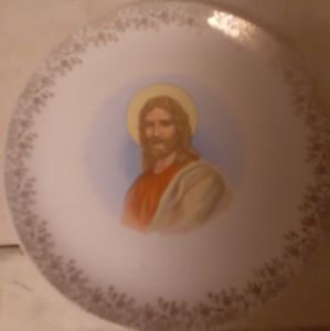 Vintage Jesus Plate
